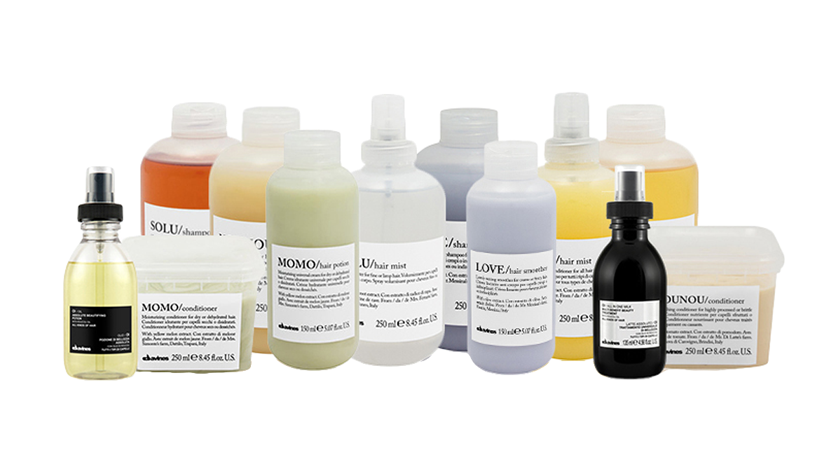 We use Davines products